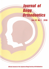 機関誌「Journal of Begg Orthodontics」